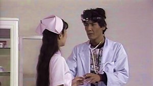 Asian Nurse And Doctor Get Their Fuck On In An Exam Room