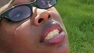 Black Girl Sucks Cock And Gets Cunt Fucked And Licked On