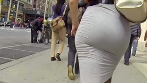 Hot Blonde Ass Skin Tight Grey Skirt Hd Porn D4 Xhamster
